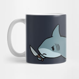 knife shark Mug